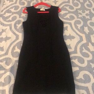 Black mini dress